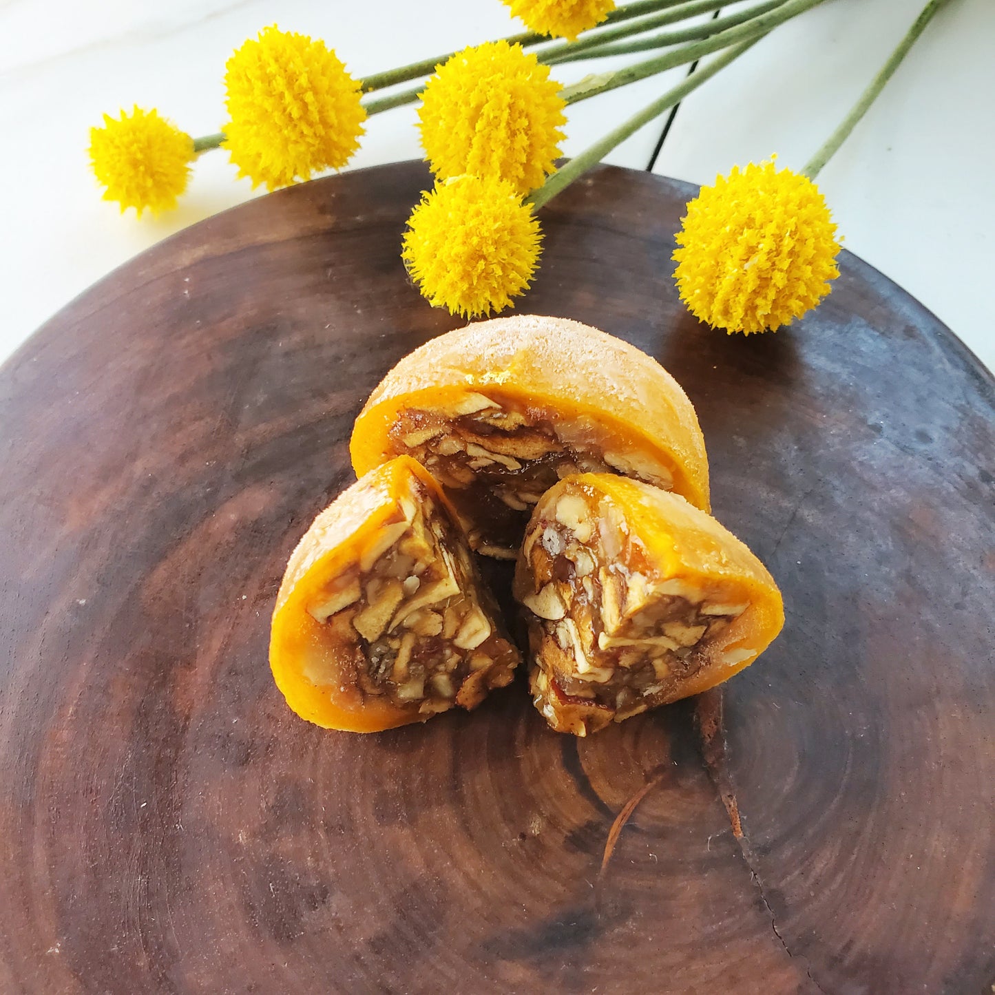 Stuffed Dried Persimmon Gift Jar - 3PCS